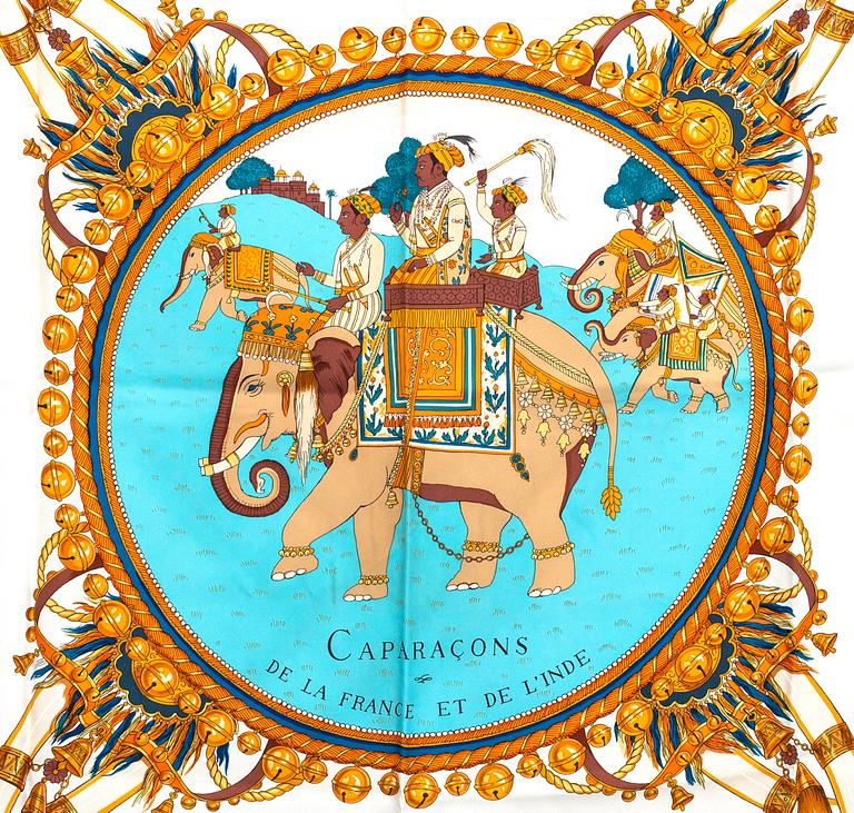 SCARF, "Caparaçons de la France et de l'Inde", Hermès.