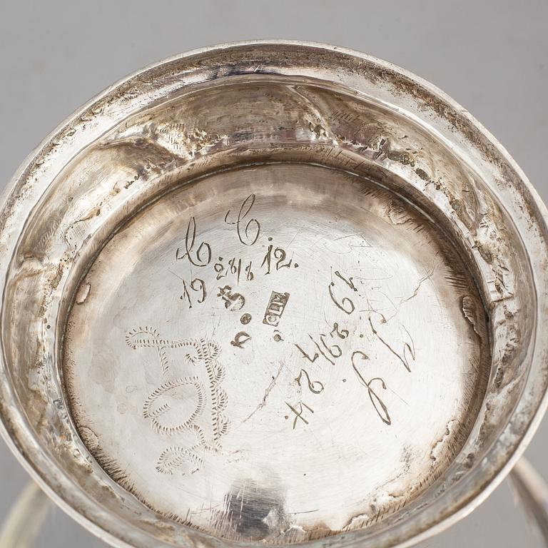 CARL LEMON d ä, bägare, 2 st, silver, Uppsala, bl a 1764.