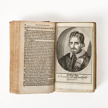 Rare periodical, with numerous engraved plates, 1690.