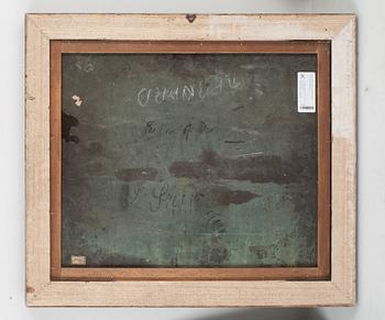 Jan Griffier, Landscape with ruins and figures.