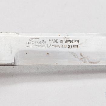 A horn knife / sami handicraft / duodji knife signed Anders Jonsson, second half of the 20th century.