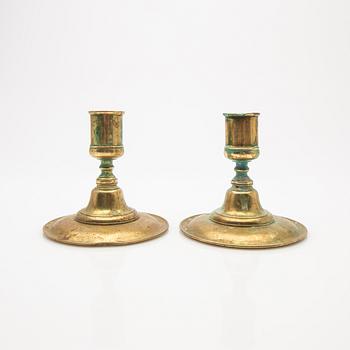 Candelabras, a pair, Baroque style, 19th/20th century.