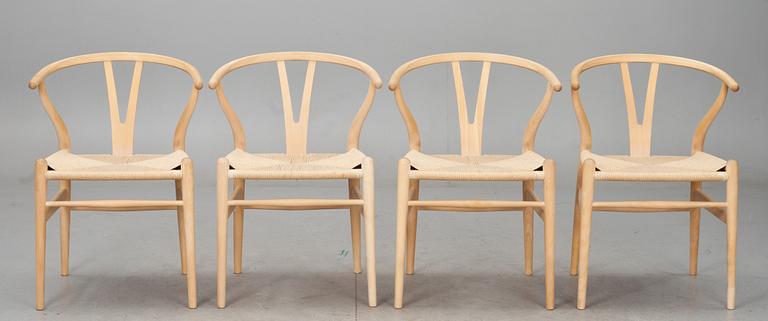 STOLAR, 4 st, "Y-stolen", Hans J Wegner, Carl Hansen & Son, 2006.