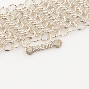 Tiffany & Co, Elsa Peretti, collier, "Mesh scarf", sterling silver.
