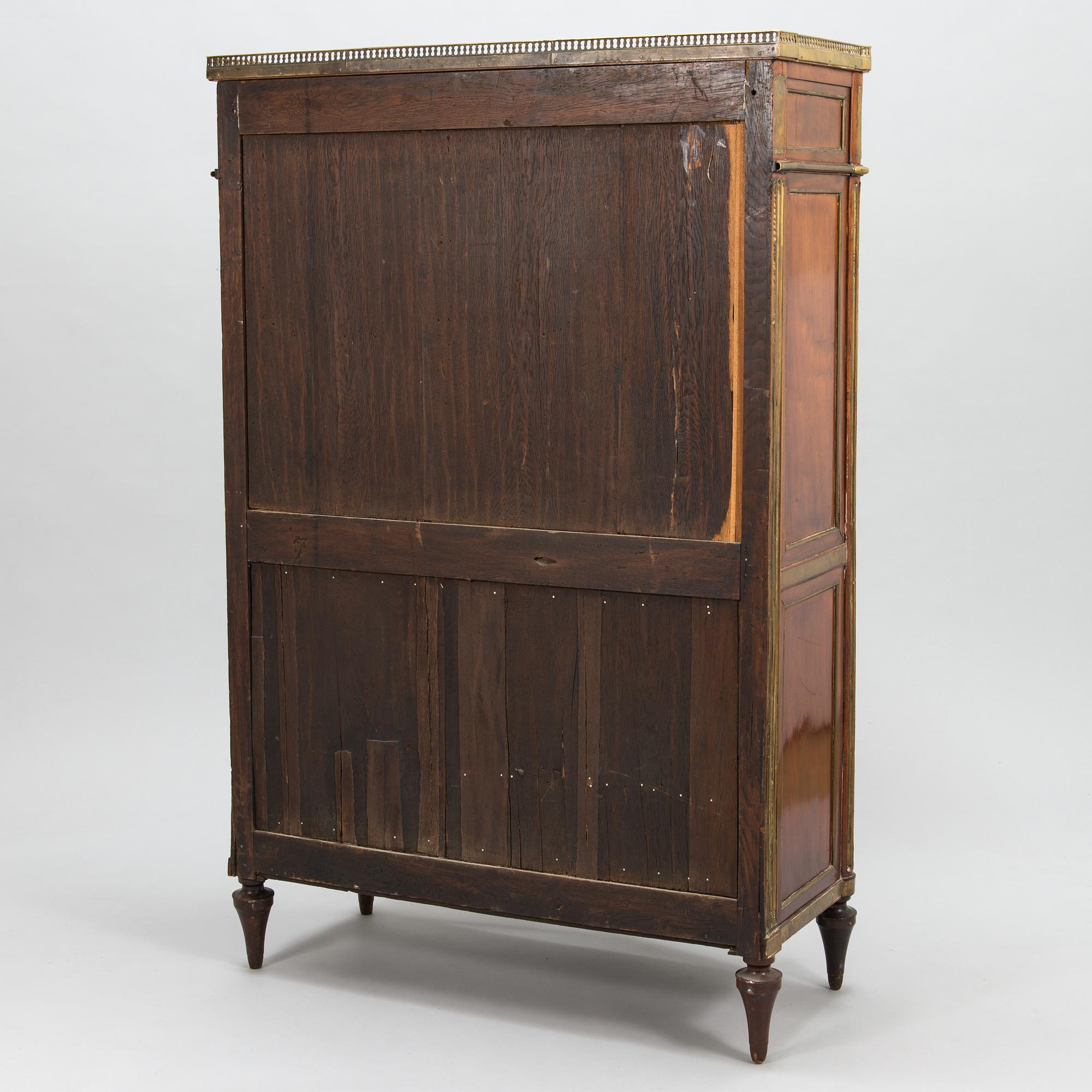 Sekretär, direktoar-stil (Frankrike 1795-1799).