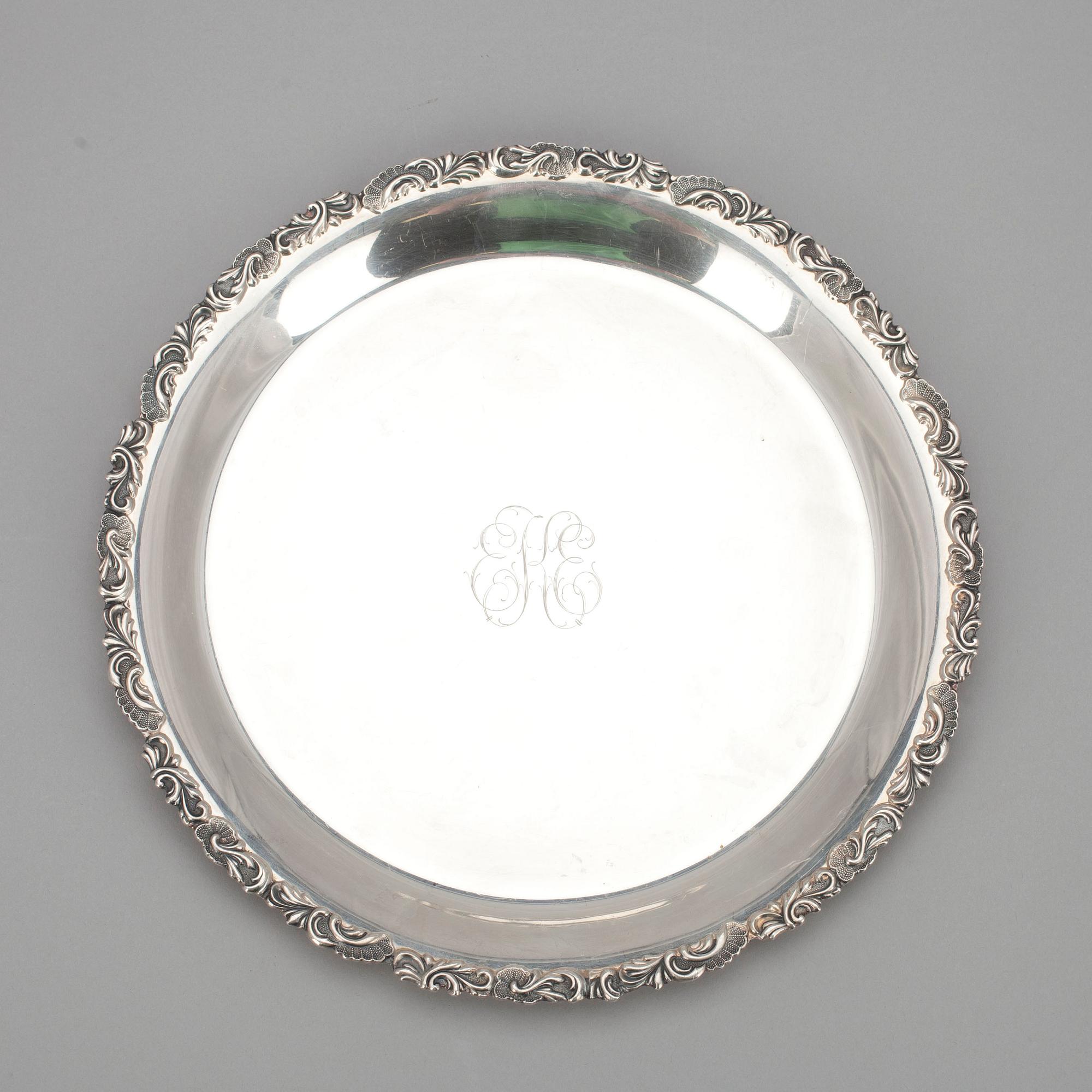 BRICKA, silver, Kultakeskus, Tavastehus 1955. Vikt 362 g.