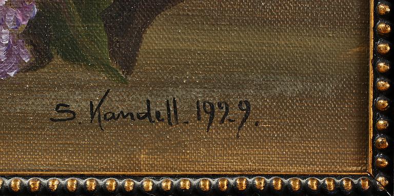 OKÄND KONSTNÄR, olja på duk, sign S. Kandell o dat 1929.