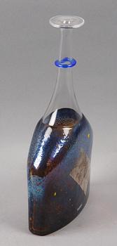 FLASKA, glas, Bertil Vallien, Kosta, Artist Collection, numr 89253.