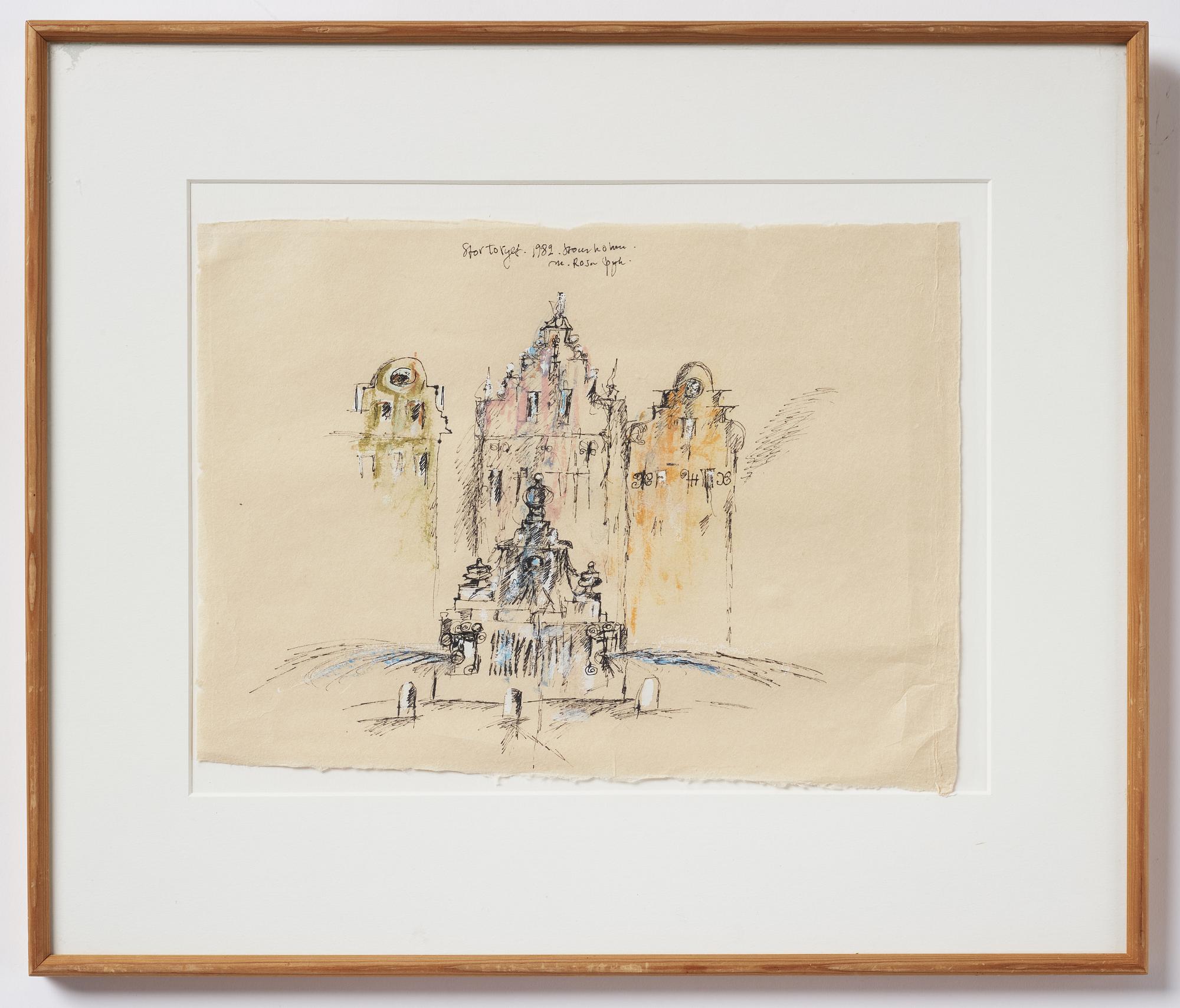 Madeleine Pyk, "Stortorget", 1982.