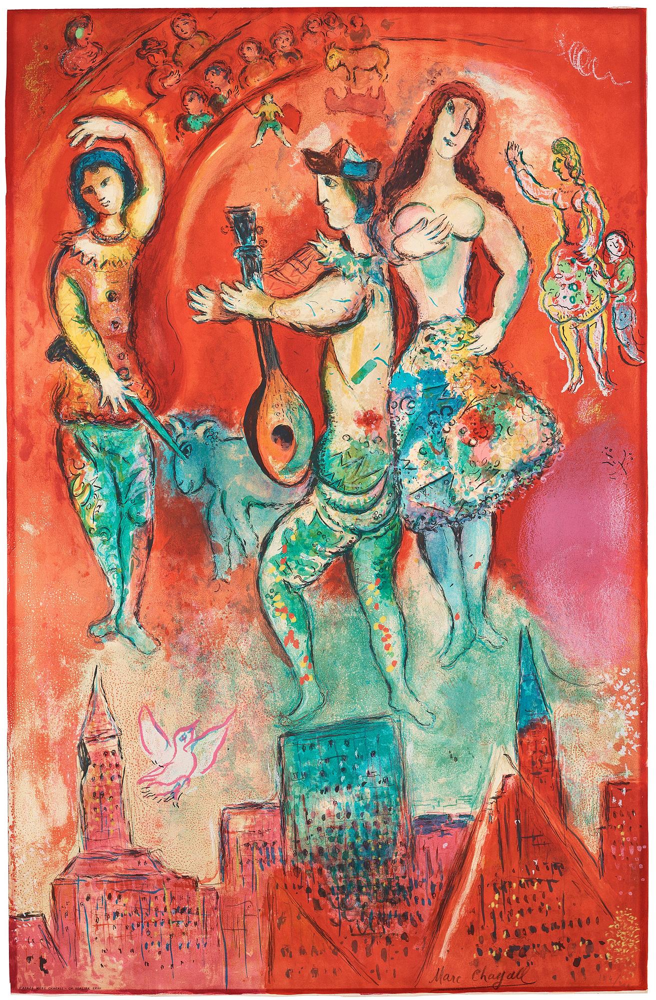 Marc Chagall Efter, "Carmen".