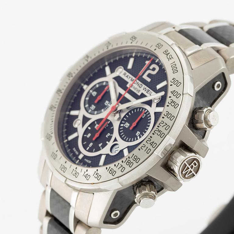 Raymond Weil, Nabucco, chronograph, wristwatch, 46 mm.