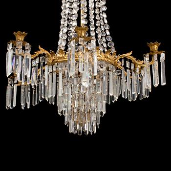 A second half of the 19th century chandelier.