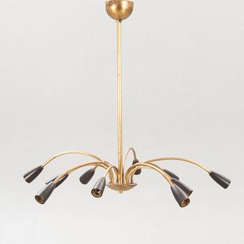 Ceiling lamp, Italy, 1950s.