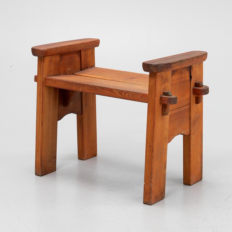 David Rosén, a 'Berga' stool, Nordiska Kompaniet, Sweden, 1940's.