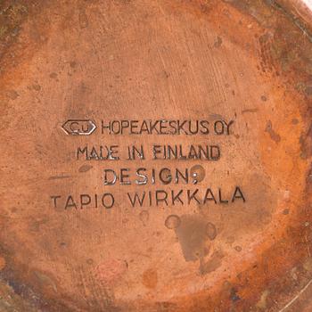 TAPIO WIRKKALA, KAFFESERVIS, 4 delar, koppar och teak, TW 163/164, Kultakeskus, 1960-70-tal. Formgiven 1961.