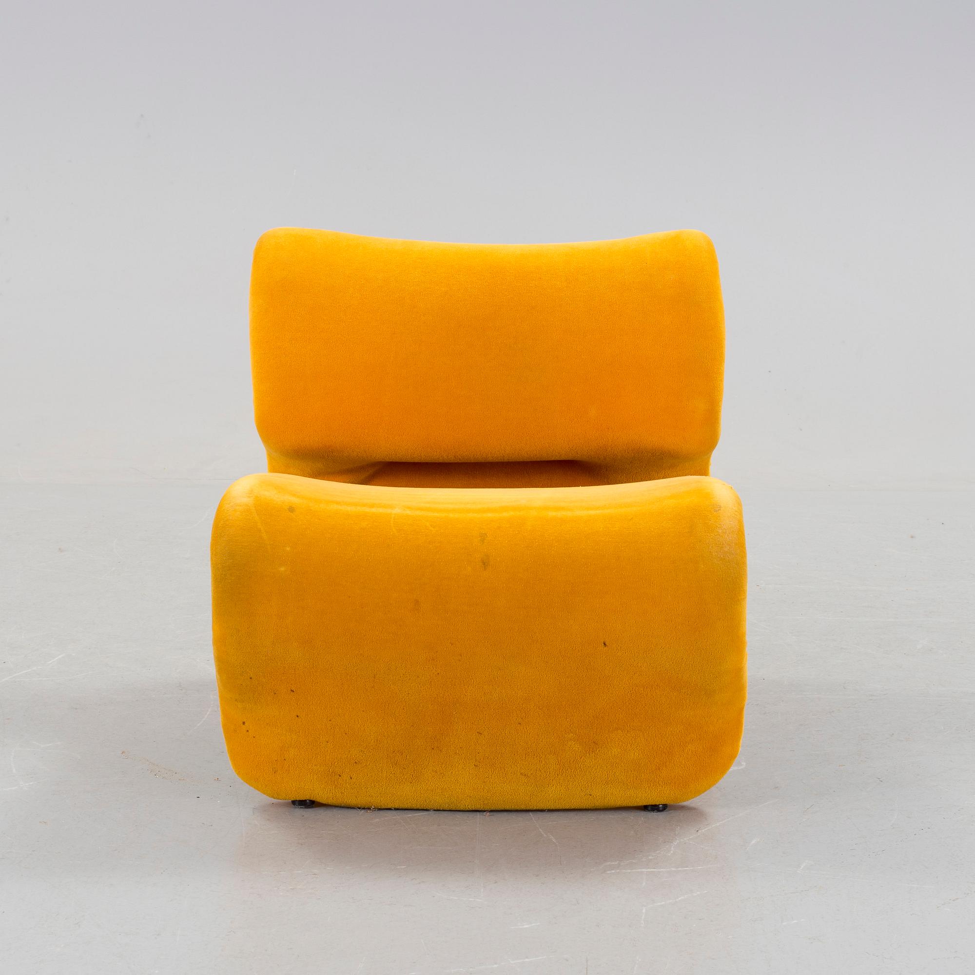 JAN EKSELIUS, fåtölj "Etcetera" för JOC möbler. Formgiven 1970.