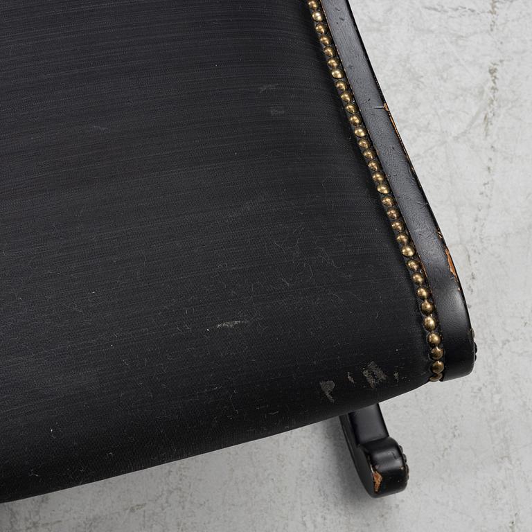 Stools, a pair, Empire style, second half of the 20th century.