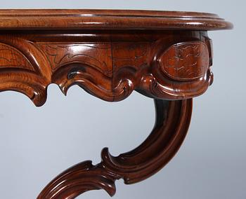 SALONGSBORD, nyrokoko, 1800-talets slut.