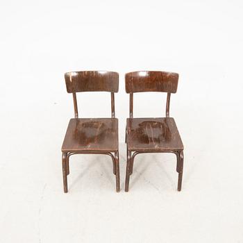 Ferdinand Kramer, stolar 2 st.,"B403". för Thonet, Österrike 1927,