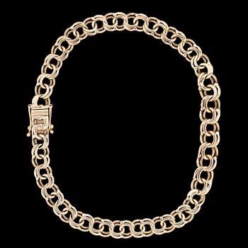 ARMBAND, 18k guld. Vikt 11,2g.