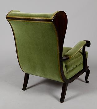 ÖRONLAPPSFÅTÖLJ, 1950-/1960-tal.