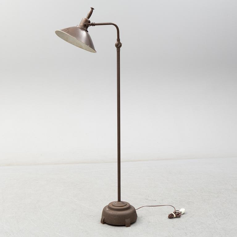 a floor light by Faries MFG & Co, USA first half of the 20th century.