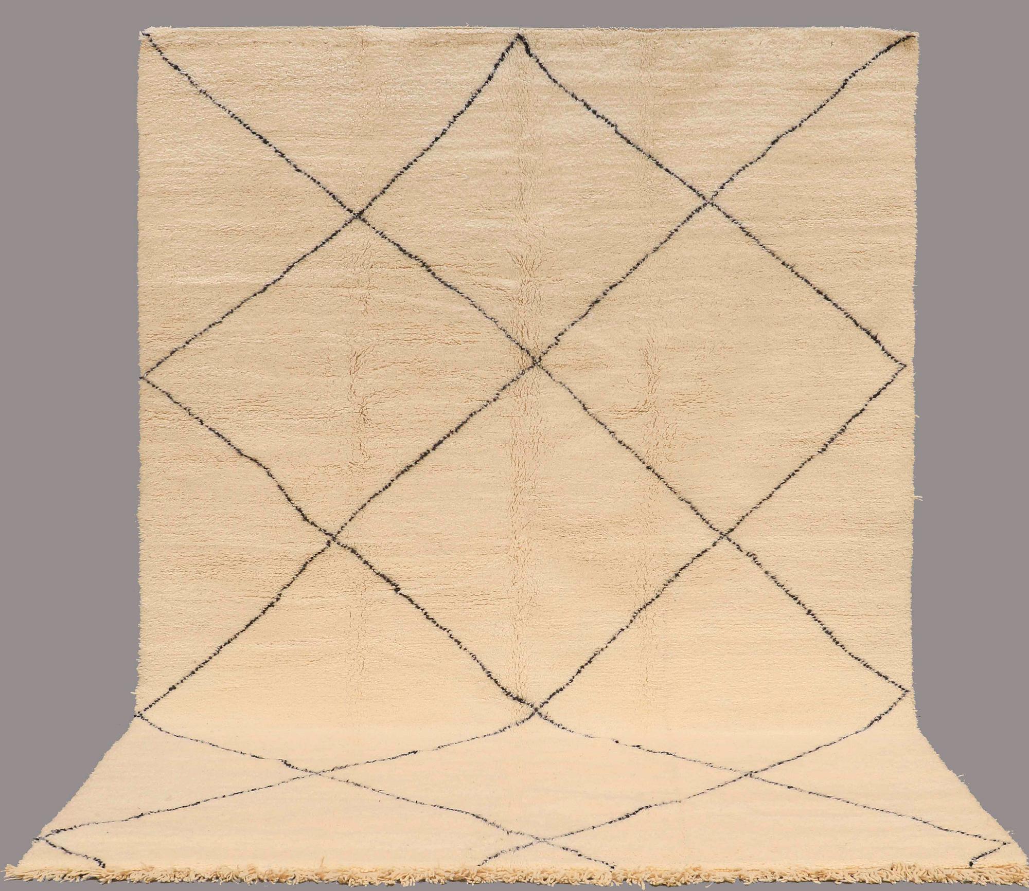 A carpet, Morocco, around  360 x 260 cm.