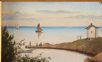 LOTTEN VON GEGERFELT, oil on canvas, signed L v. Gegerfelt and dated 1897.