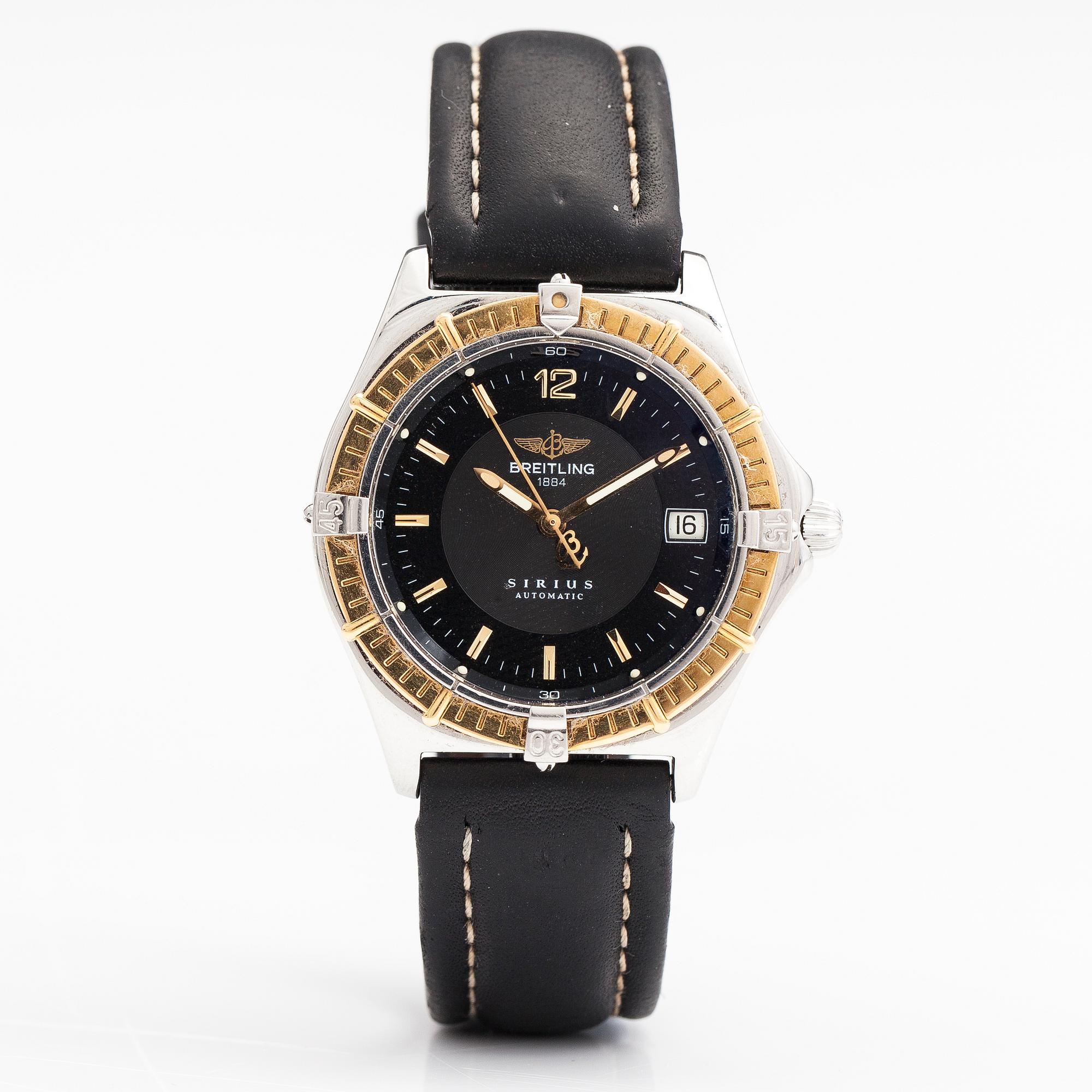 BREITLING, Sirius, wristwatch, 36.5 mm.