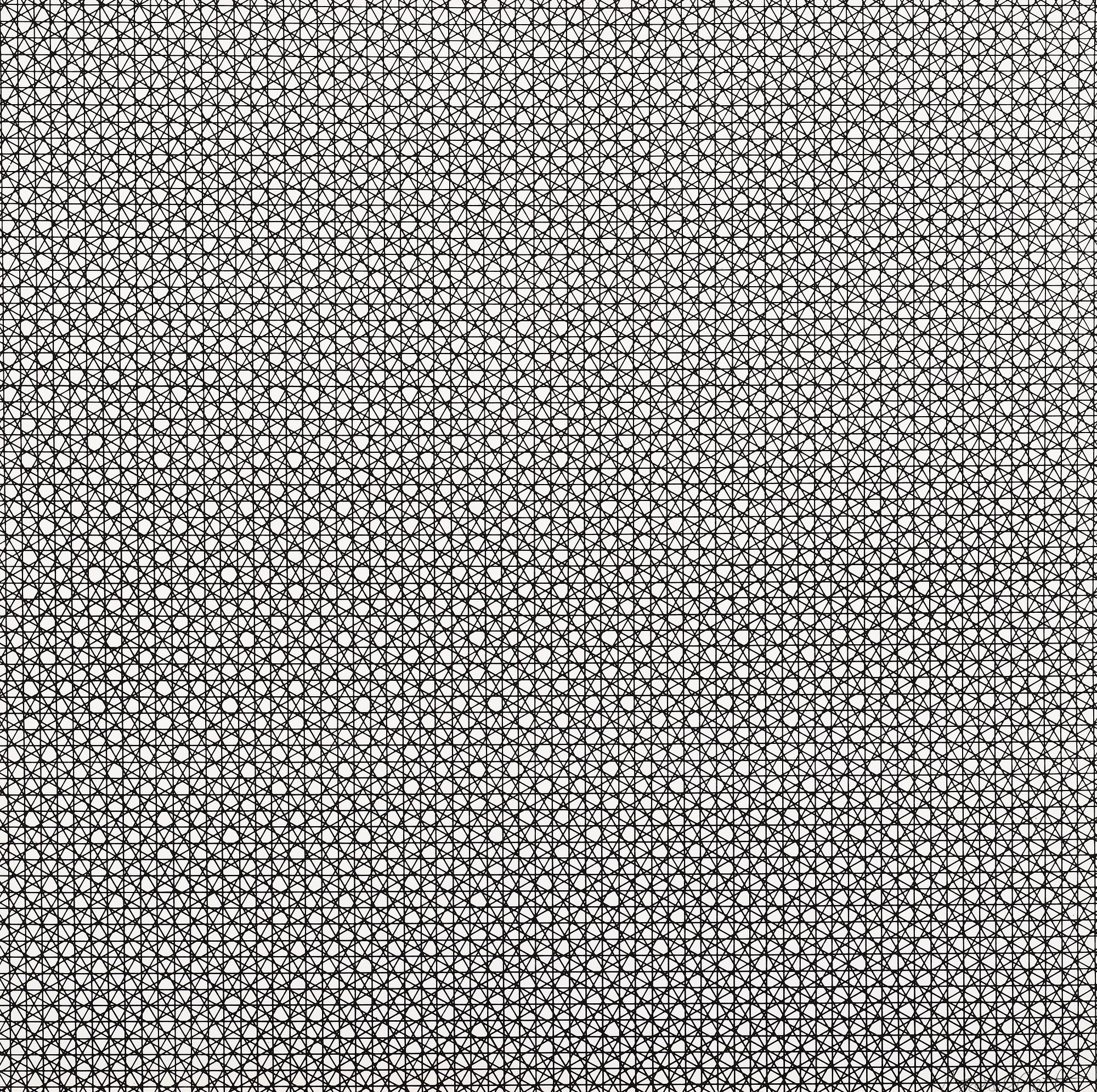 Francois Morellet, "Trames".
