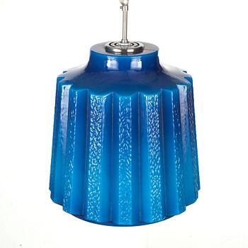 TAKLAMPA, glas. Helena Tynell, Flygsfors. 1960-tal.