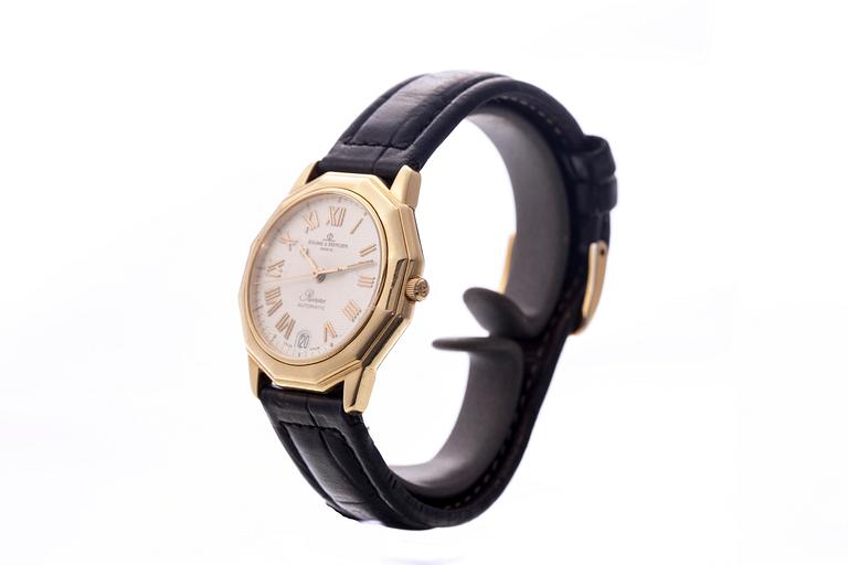 ARMBANDSUR, herr, BAUME & MERCIER, Riviera 18 k guld.
