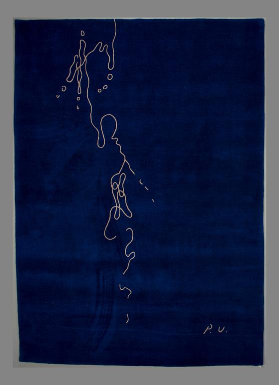 PAULI VUORISALO, CARPET. Night. Signed P.V.