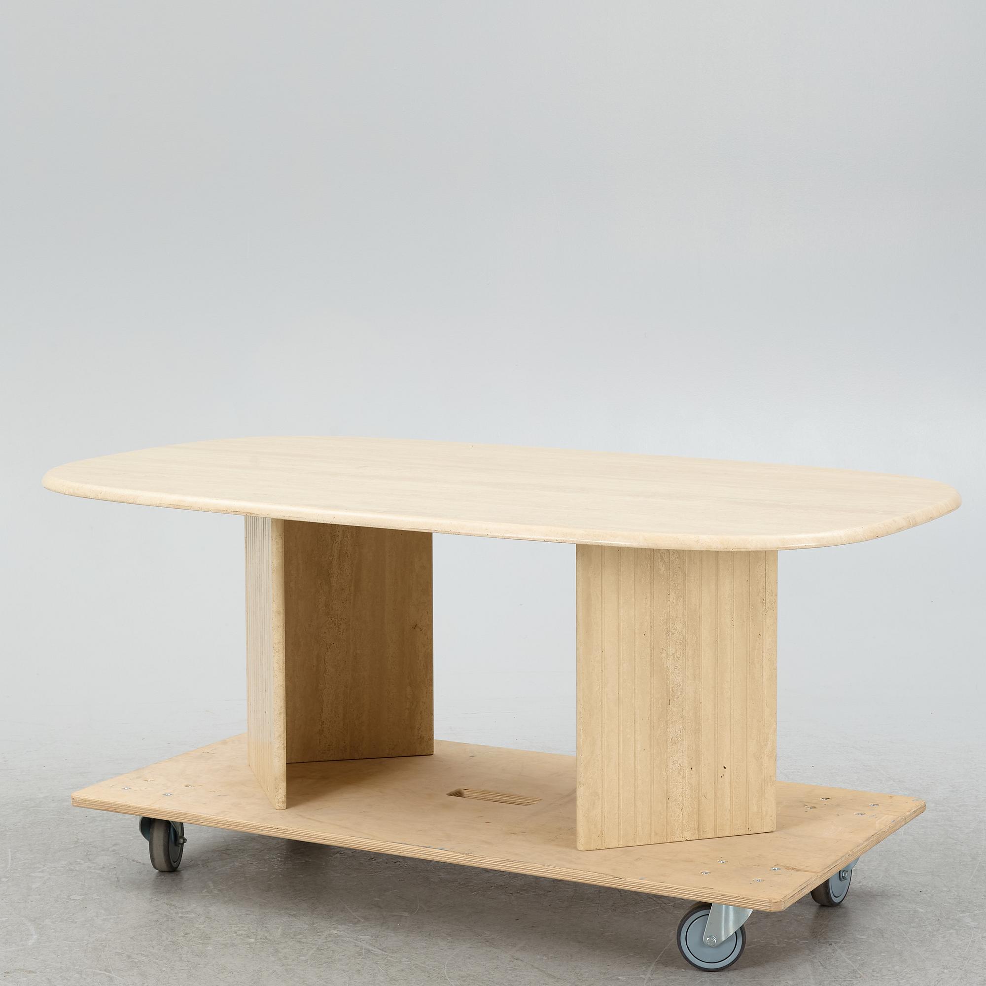 A coffee table, probably Italy, second half of the 20th century.