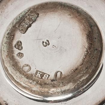 STRÖARE, 2 par. Silver. Div mästare. Tot 148g.