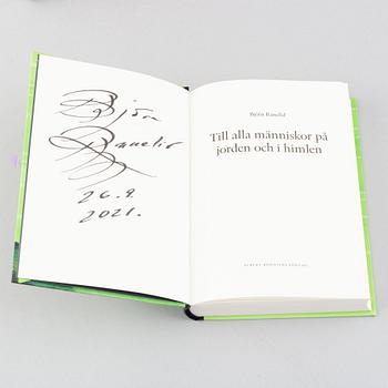 Björn Ranelid, böcker, 6 st, signerade.