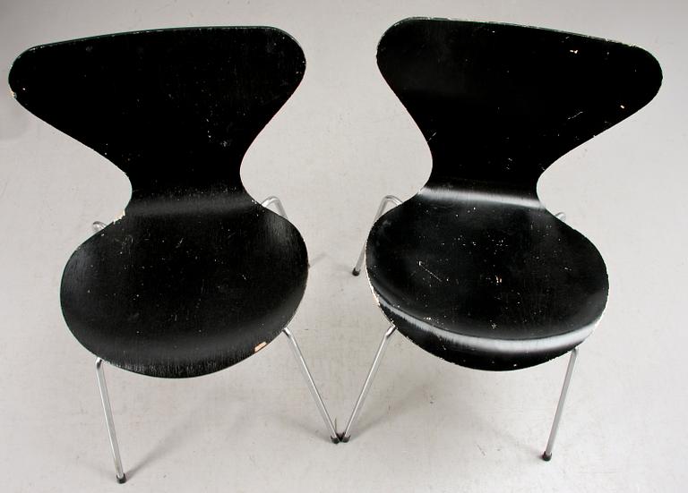 STOLAR, 2 st, "Sjuan", Arne Jacobsen, Fritz Hansen.