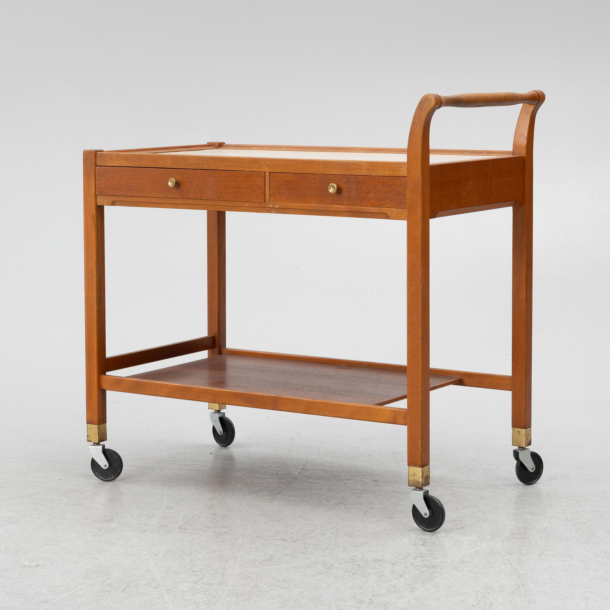 Nordiska Kompaniet, serveringsvagn, "Triva", 1949.