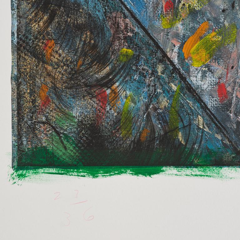 Jim Dine, "Two hearts for the moment".