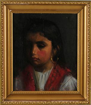 AUGUST JOHNSSON, olja på duk, tillskriven, osign.