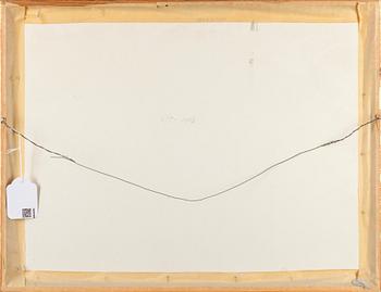 HENRIK TIKKANEN, tusch och akvarell, signerad.