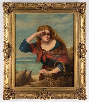 Unknown Artist, 19th Century, oil on canvas, signed F. Lane.