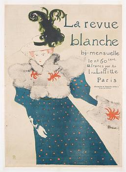 350. Henri de Toulouse-Lautrec, "La Revue Blanche".