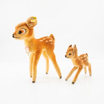 Toy animals, 4 pcs, Steiff, Germany, second half of the 20th century.