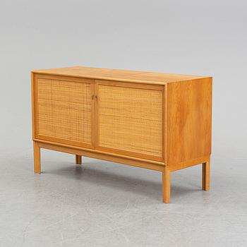 An oak and rattan sideboard by Alf Svensson for Bjästa snickerifabrik, 1960's.