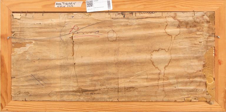 Axel Theodor Kulle, , olja på pannå, signerad, daterad -08.