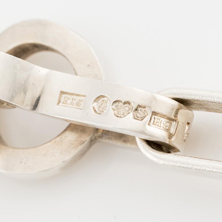 Karl-Ingemar Johansson, a silver necklace, Gothenburg 1967.