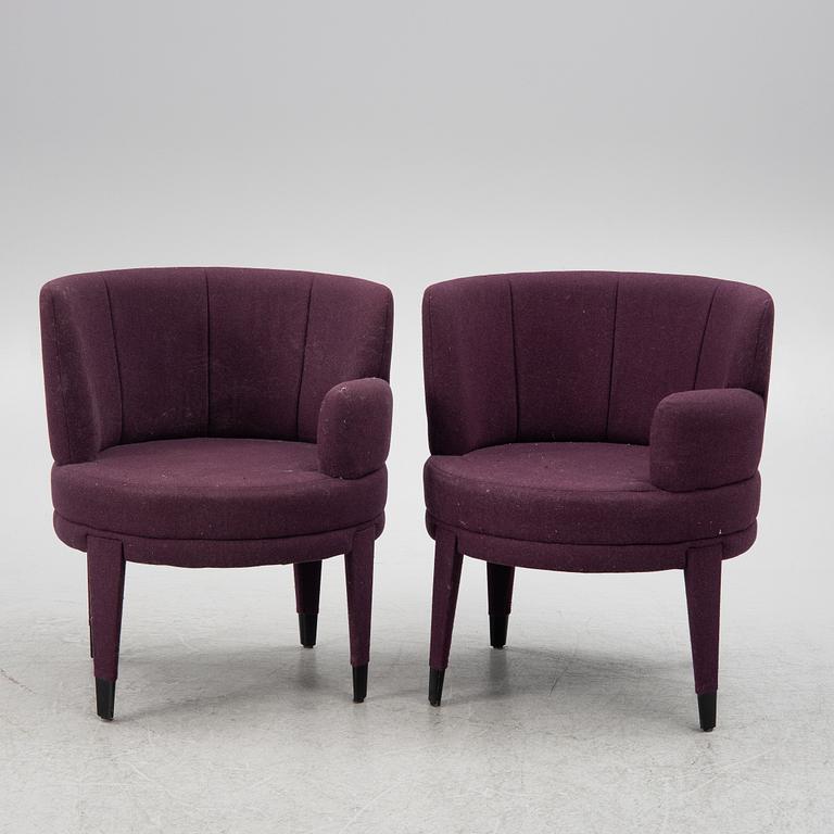 Fåtöljer, ett par, 2000-tal,.