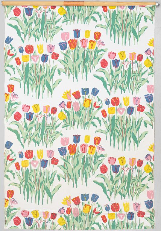 Josef Frank, two pairs of curtains and a pulldown curtain, Firma Svenskt Tenn, Sweden.