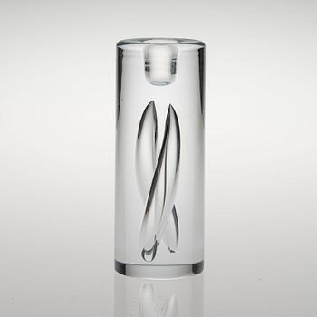 TIMO SARPANEVA, LJUSSTAKE, "Janus", signerad, daterad och numrerad Timo Sarpaneva Iittala 1993, 75/500.
